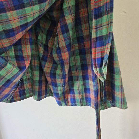 Vintage Cambridge dry goods plaid wrap skirt - Picture 4 of 8